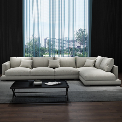 100% linnen Hoge Duurzaamheid Stevig Sofa Fabric