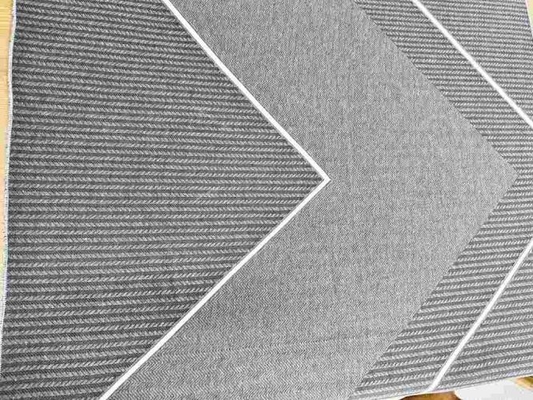 Groothandel bedstof Zwarte stof Matras Ticking Matrasstof gebreid 100 polyester