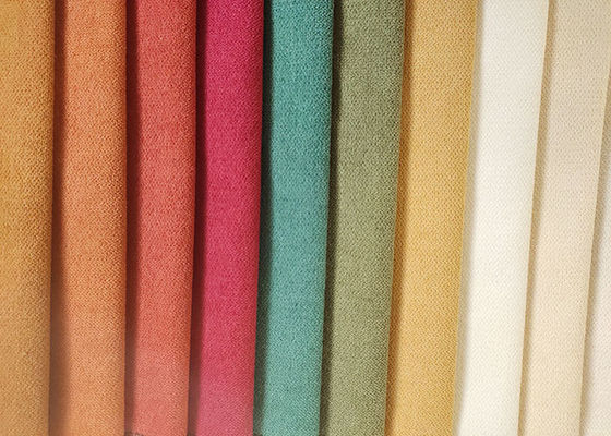 De gebreide Duidelijke Polyester van de het Linnenstof van Sofa Fabric ISO9001 Faux