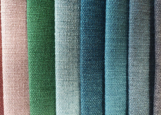 335gsm de Zuivere Polyester van linnensofa fabric dress shirt knitted