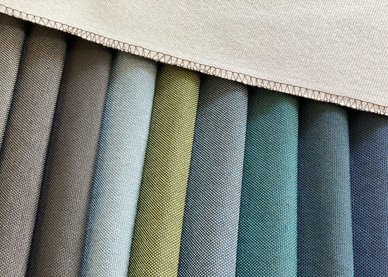 320gsm linnen Sofa Fabric Plain Dyed Moisture Wicking