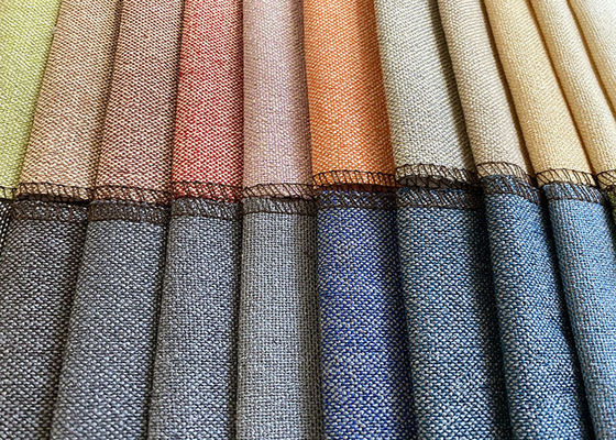 Hete verkopende Organische Linnen Katoenen Stof voor Huis het Textiel het Leveren GEVERFTE GAREN van Sofa Cover van het Gordijntapijt