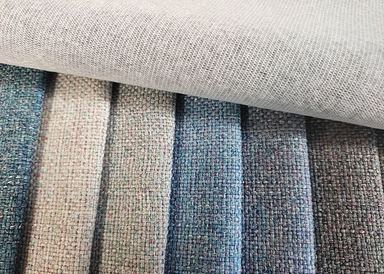 100% de Stof van Sofa Fabric Linen Plain Dyed van de polyesterstoffering