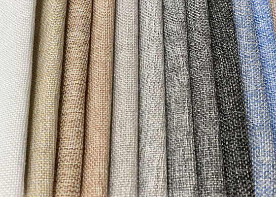 De Kleuren100% Polyester van encryptiedoris linen sofa fabric pure