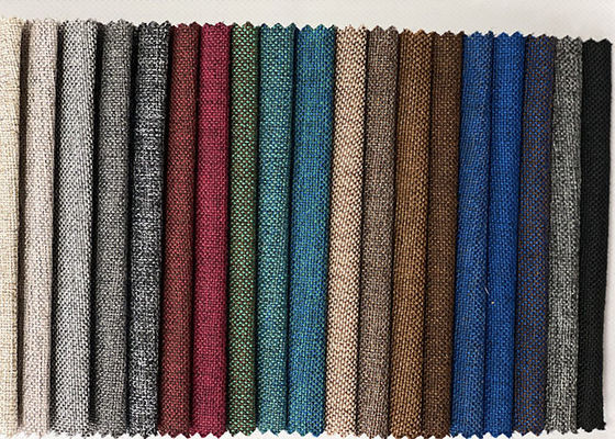 De Kleuren100% Polyester van encryptiedoris linen sofa fabric pure