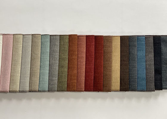 100% de Stof van Sofa Fabric Red Suede Upholstery van het polyestersuède