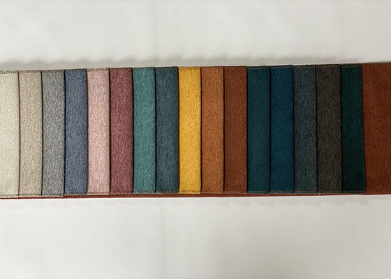 De antistof van Pillenchenille Sofa Fabric Heavyweight Polyester Plain