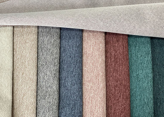De kleurrijke Chenille-Textiel van het de Polyesterlinnen van de Meubilairstof