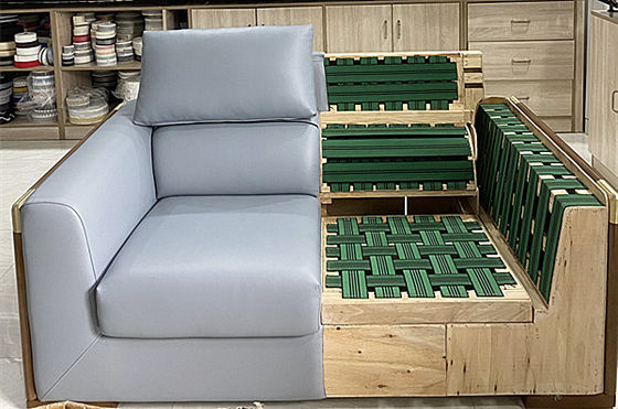 3 Singelband Sofa Lightweight Polypropylene Webbing van Seat van de duimstoffering de Elastische