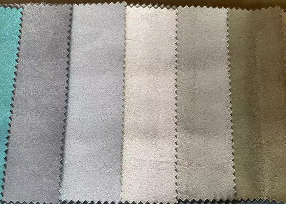 De Polyester van het Suèdesofa fabric 100% van Microfiberfaux voor het Micro- Schoen Maken