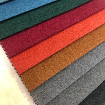 100% het Suède van Sofa Fabric Warp Knitting Imitation van het polyesterfluweel