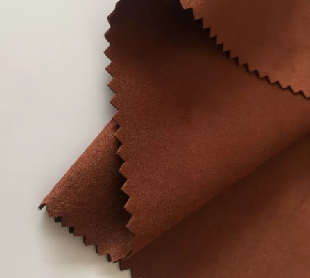 Het zware Weft Gebreide Suède Sofa Fabric For Home Textile van 260-280gsm