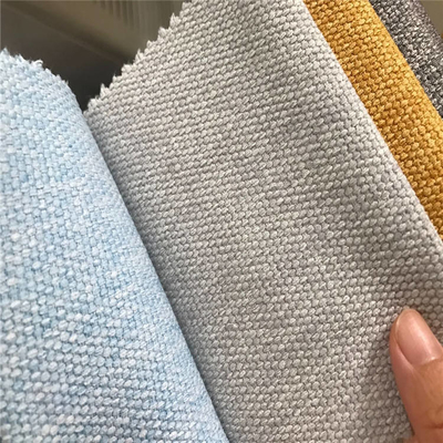 Kleur van Sofa Fabric 100% van het duidelijk Weefsel de Geverfte Linnen Dik gemaakte Stevige Polyester