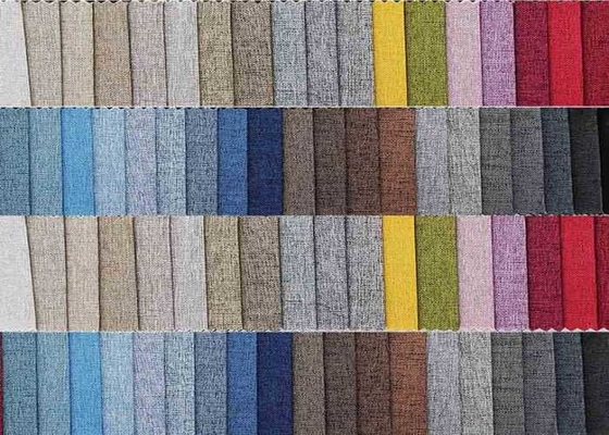 Dobby de Stofferingsstof van het Textuurlinnen voor Sofa Furniture Multi Color