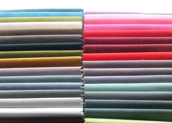 100% het Fluweelstof van het polyestermeubilair voor Sofa Chairs Wrinkle Resistant