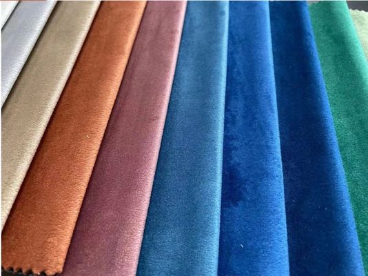 De Stofferingsstof Holland Felpa Velvet Sofa Fabric van het huis Textiel Oranje Fluweel