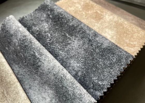 145cm de Stofferingsstof van Suèdesofa fabric waterproof grey suede